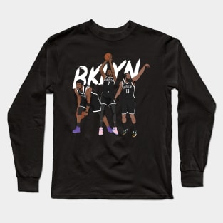 Brooklyn Nets Tshirt Long Sleeve T-Shirt